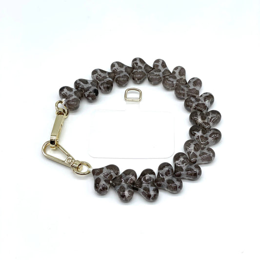 Handykette kurz WILD HEARTS GRAU