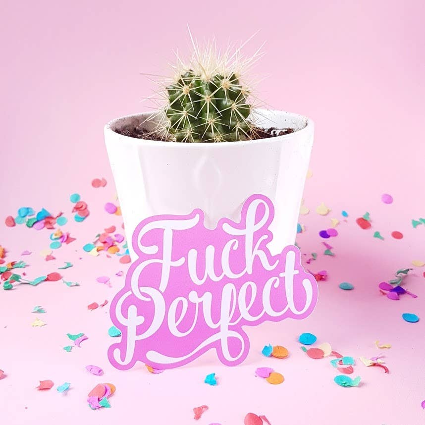 Fuck Perfekter Sticker