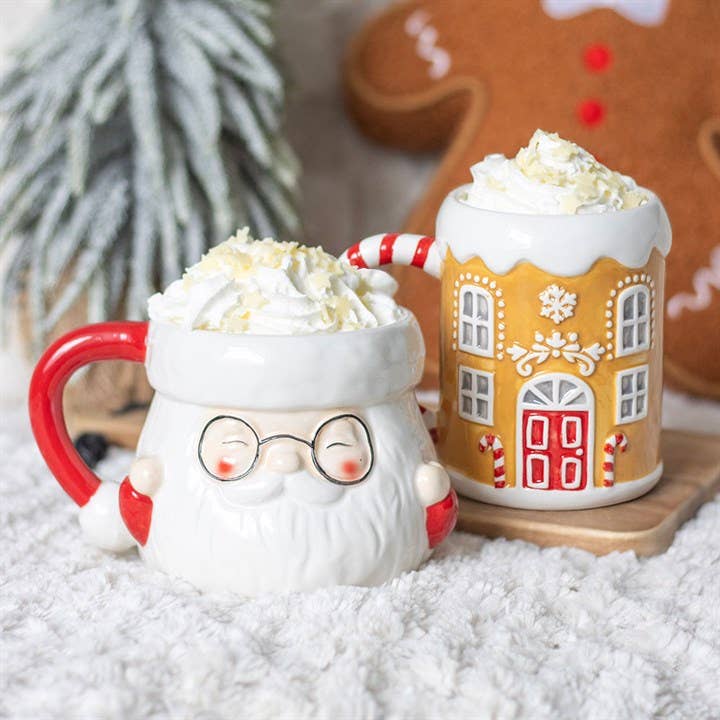Weihnachtsmann-Keramiktasse – 500 ml