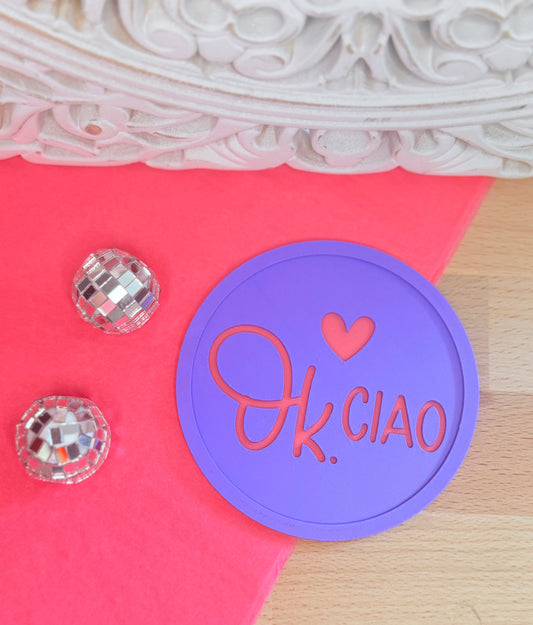 Statement-Untersetzer NEU in Grau