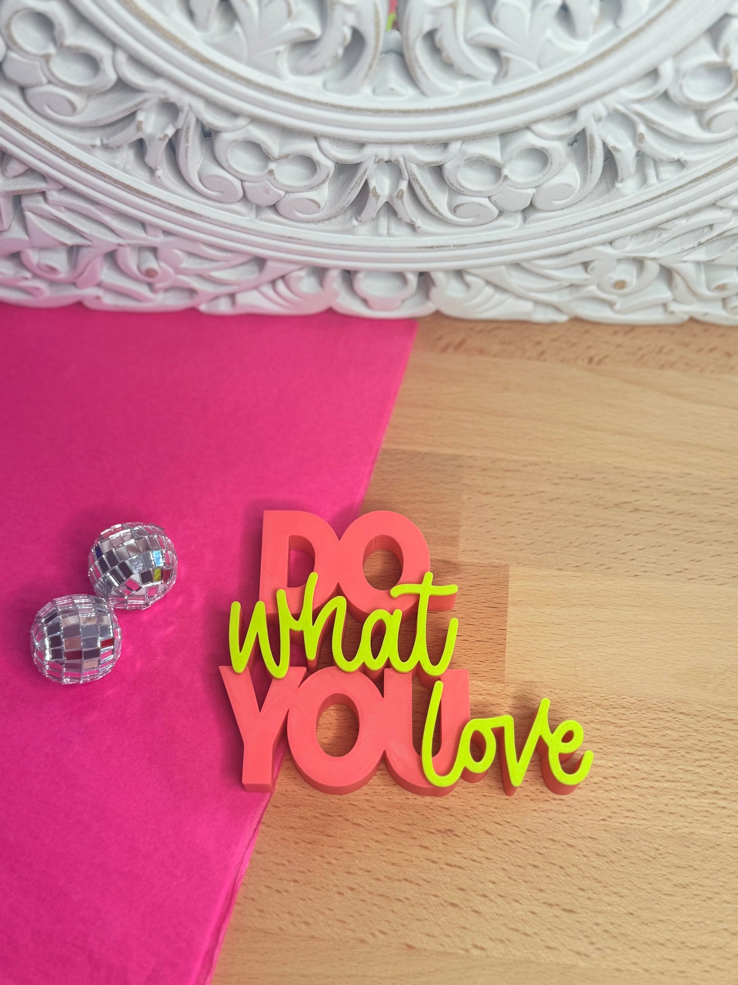 Dekoschild „Do what you love“