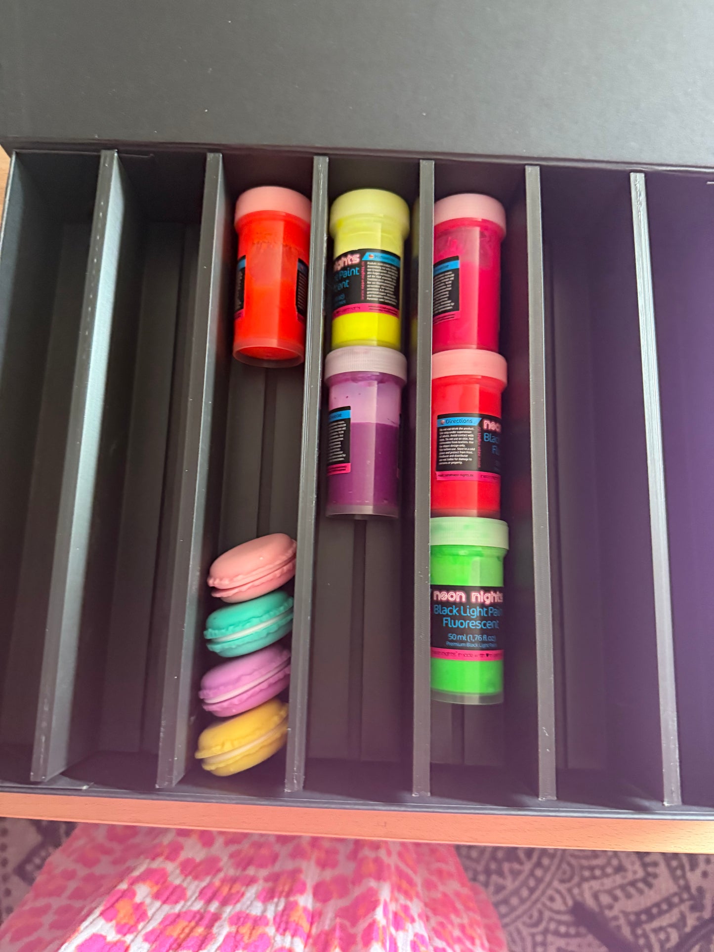 Edle Sortierbox Schwarz