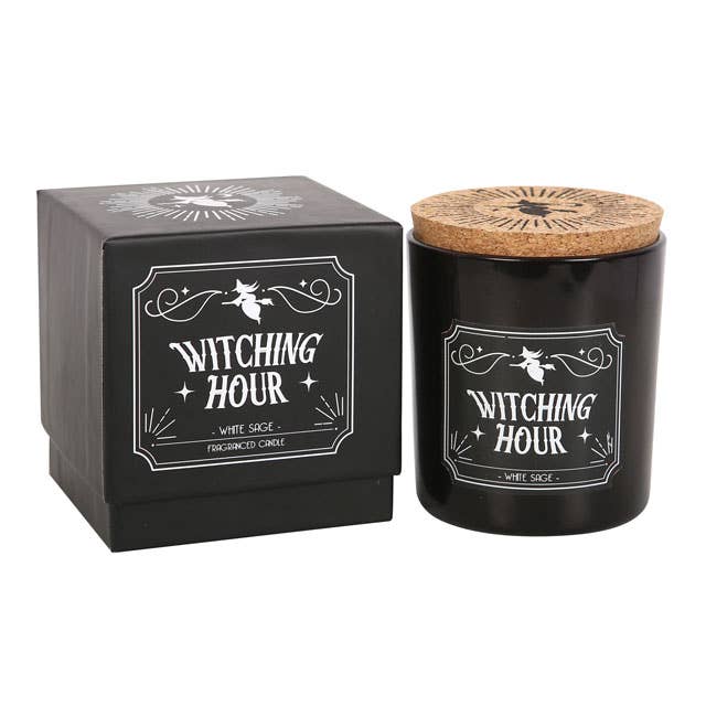 Gothic Kerze Witching Hour White Sage