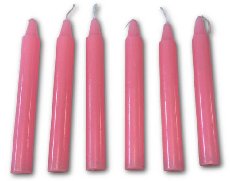 Zauberkerzen in Rosa
