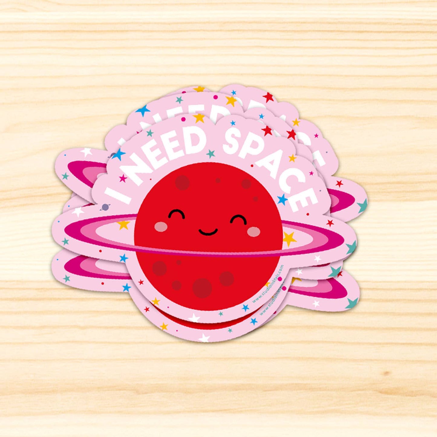 Sticker Ich brauche Platz