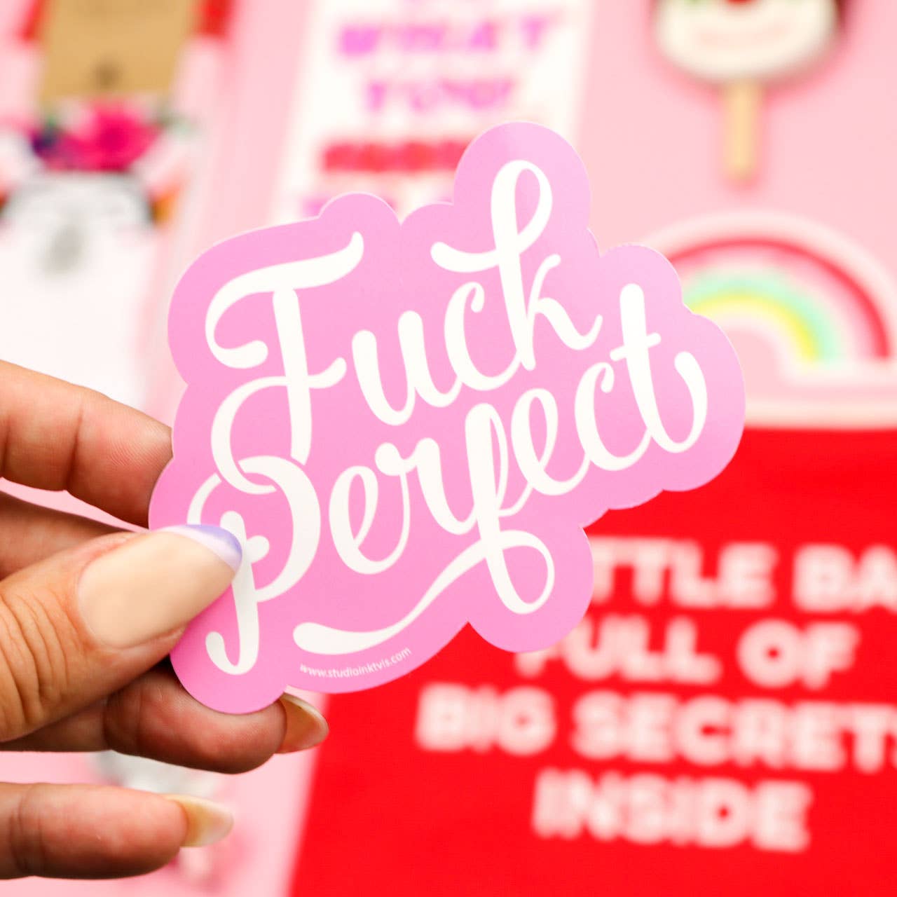 Fuck Perfekter Sticker