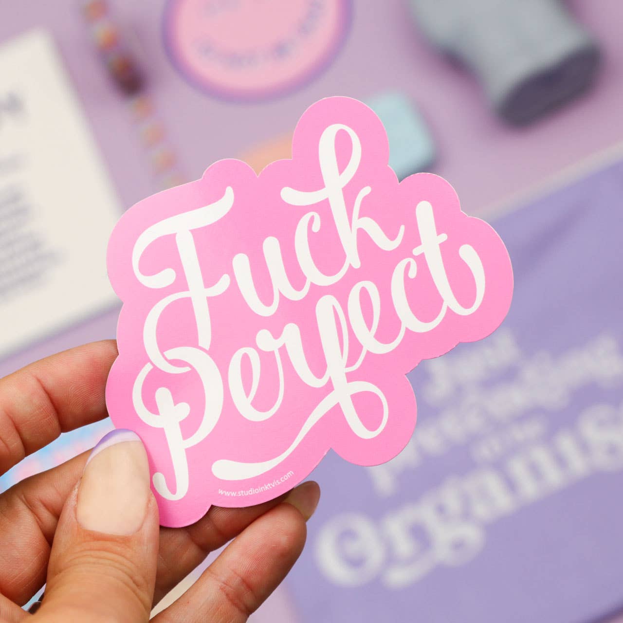 Fuck Perfekter Sticker