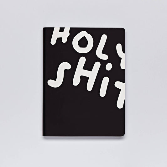Holy Shit - Notizbuch Graphic L | A5+ | 3,5mm Punktraster |