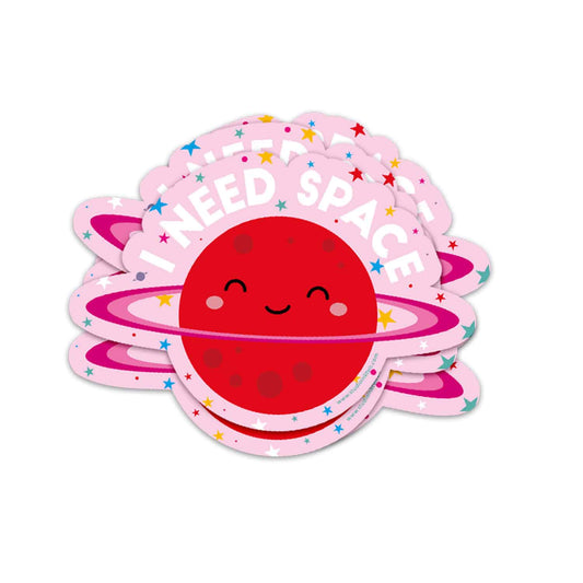 Sticker Ich brauche Platz