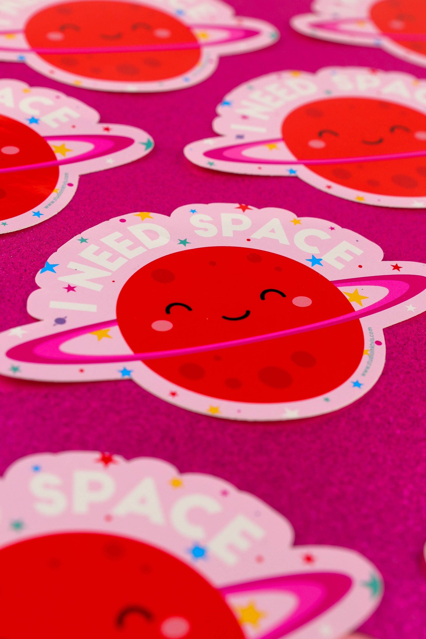 Sticker Ich brauche Platz
