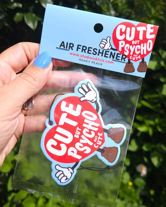 Cute But Psycho Lufterfrischer mit Honig-Pfirsich-Duft