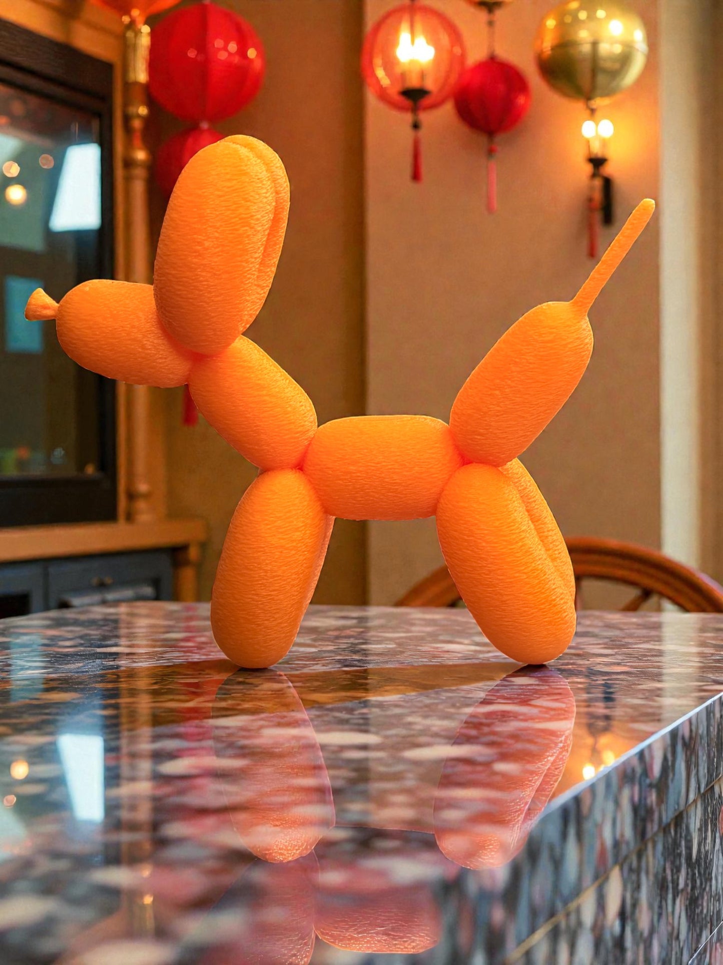 Ballonhund Orange