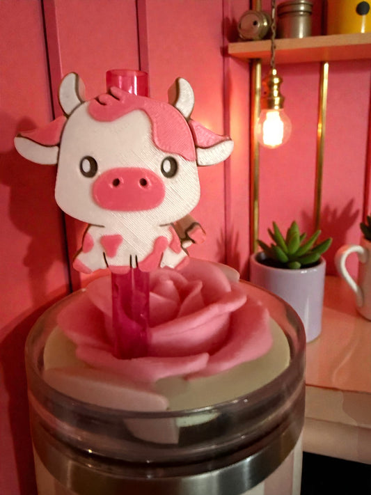 Strohhalm-Topper Kuh 🐮