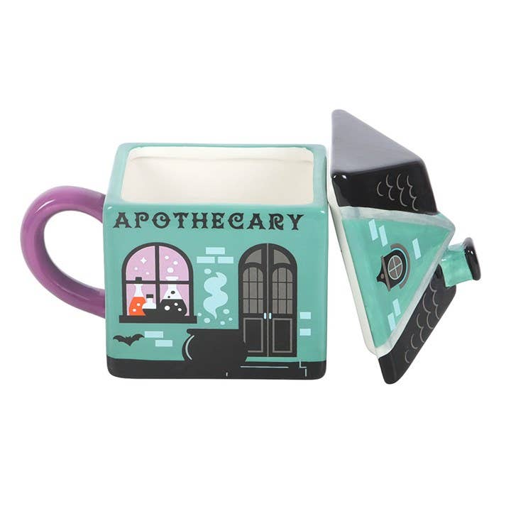 Apothekenladen Halloween-Becher mit Deckel