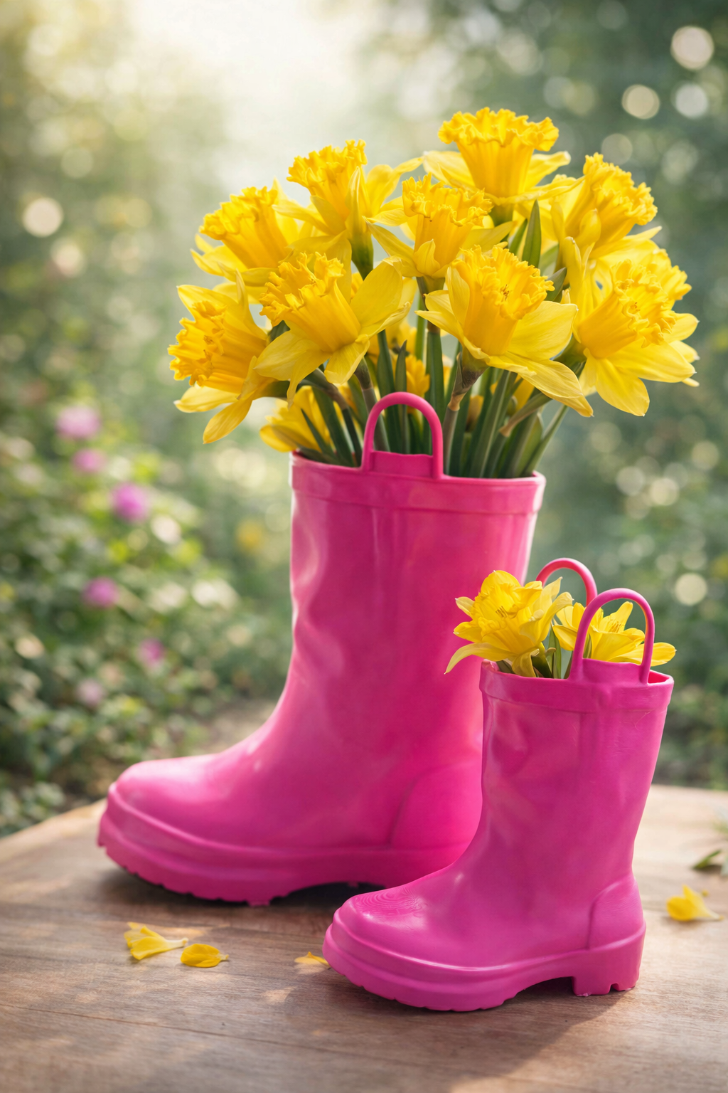 Gummistiefel-Vase Wunschfarbe