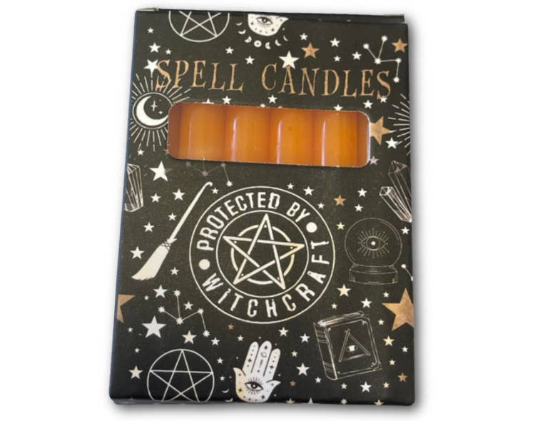 Orange Spell Kerze