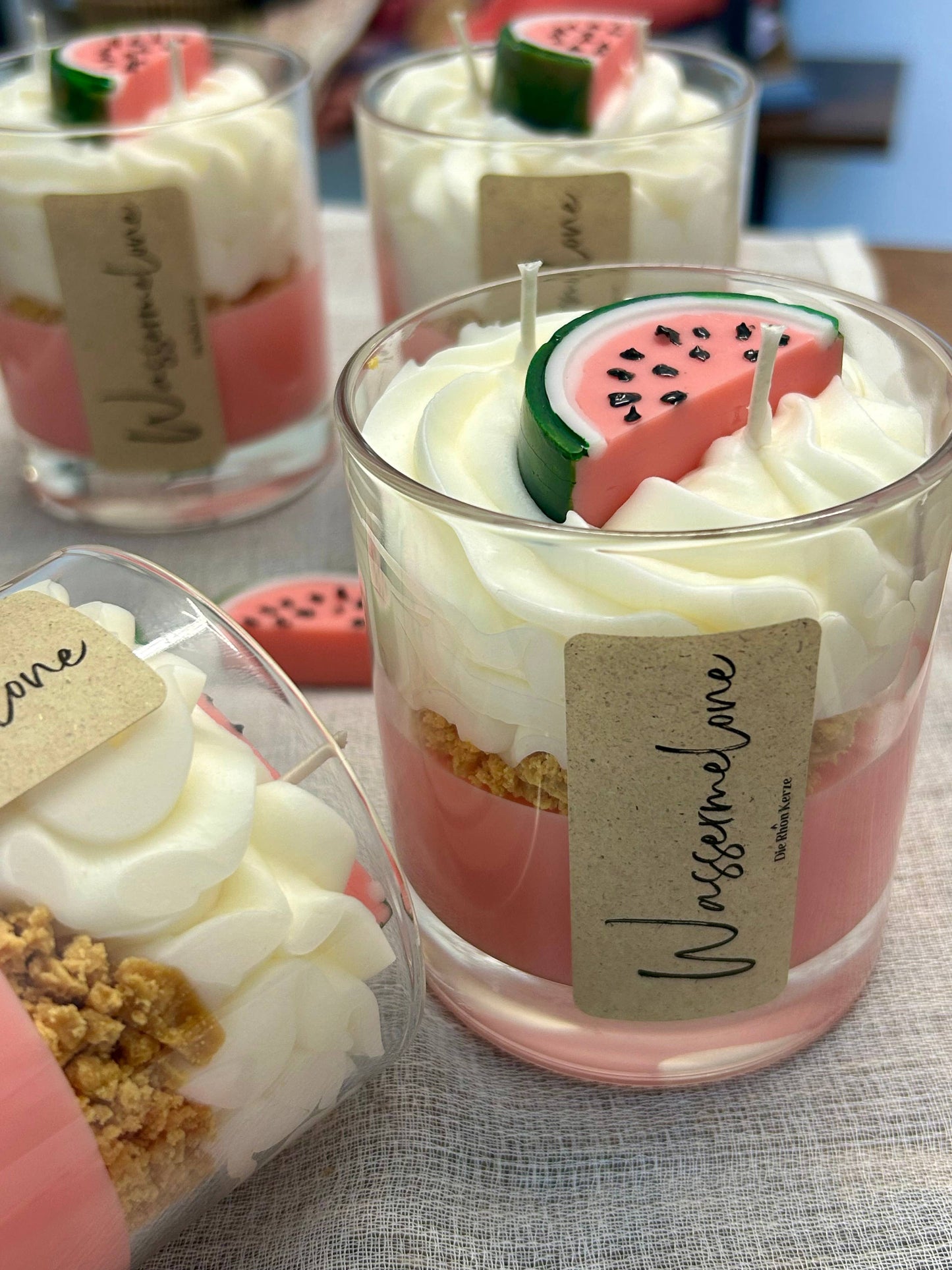 Wassermelone Food Kerze Vorbestellung