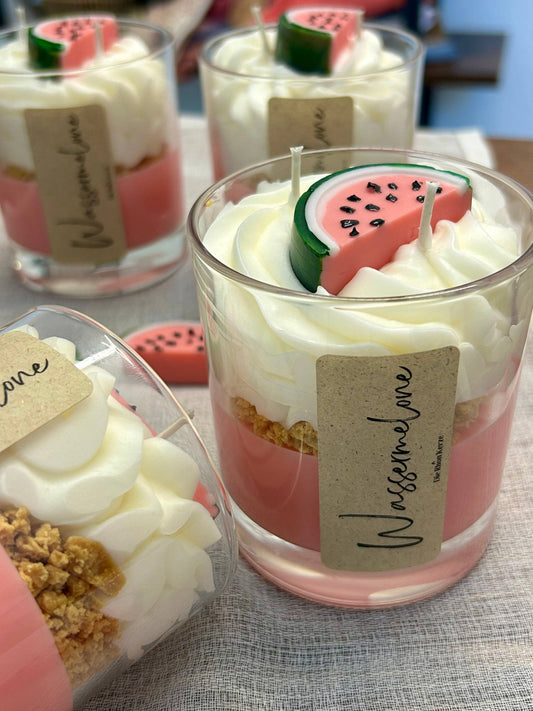 Wassermelone Food Kerze Vorbestellung