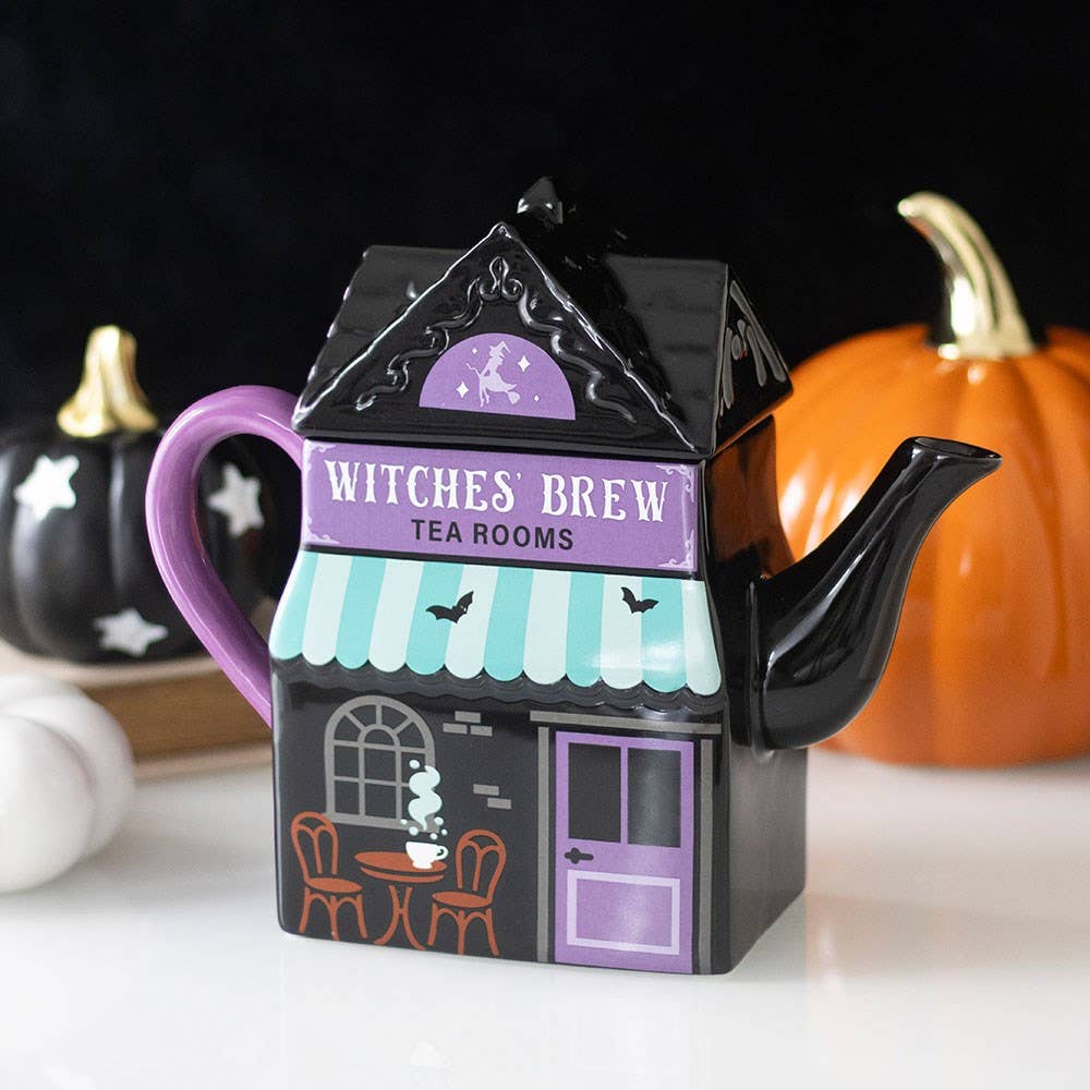 Hexenbräu-Teestube Halloween-Teekanne