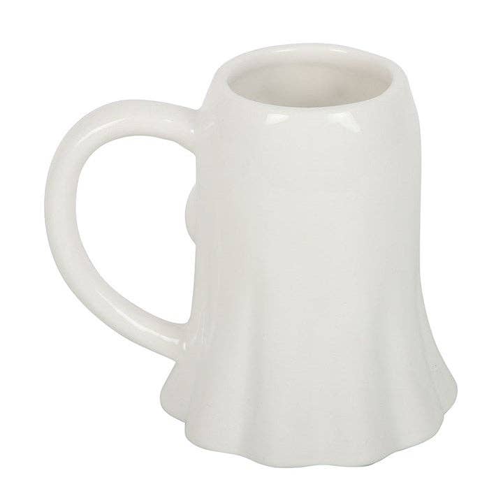Geistergeschichten Lesender Geist Halloween-Tasse
