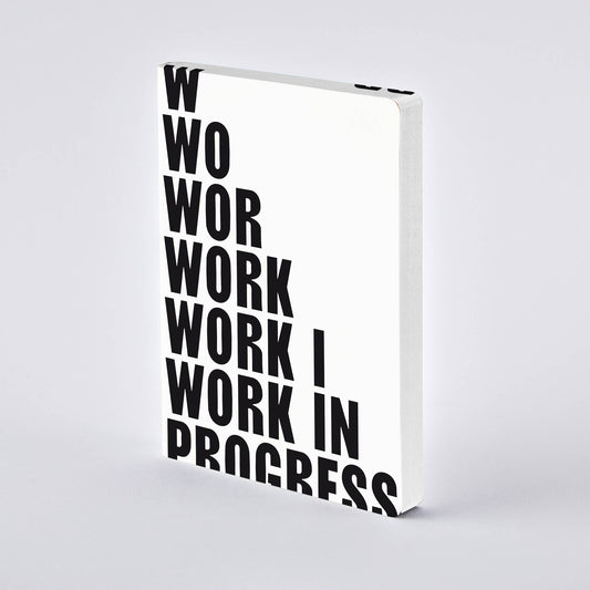 Work In Progress - Notizbuch Graphic L | A5+ | Punktraster