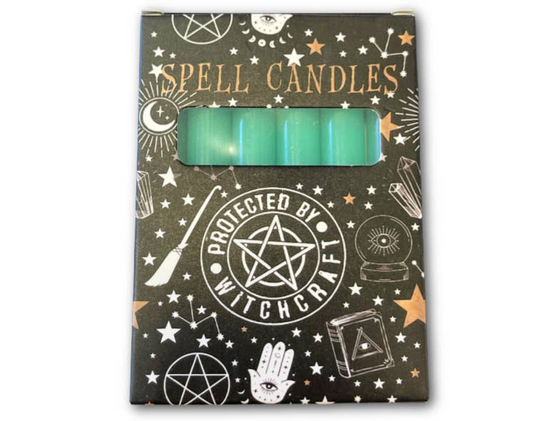 Green Spell Kerzen