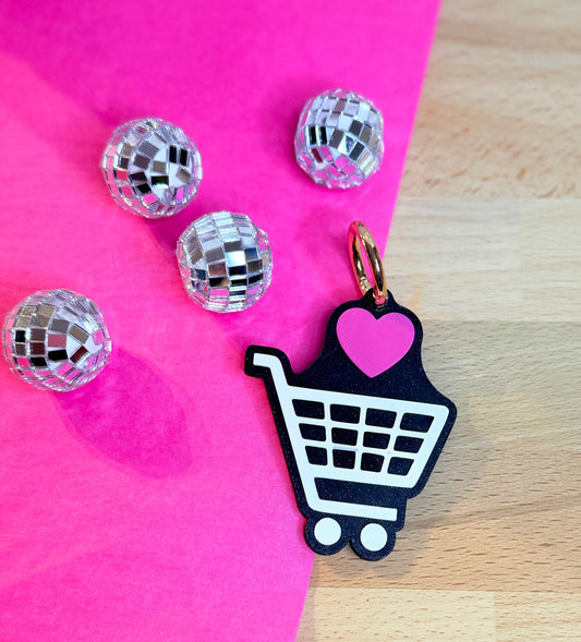 NFC-Tag-Anhänger Online Shop mit Glitzer Effekt