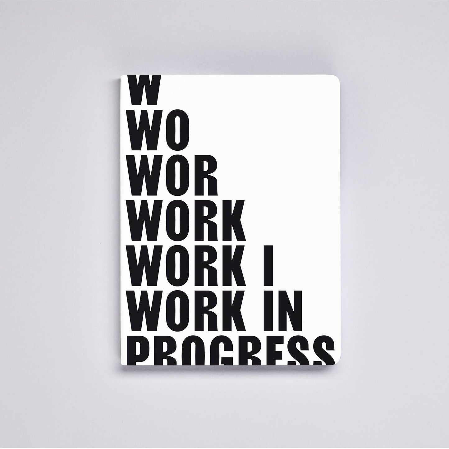 Work In Progress - Notizbuch Graphic L | A5+ | Punktraster