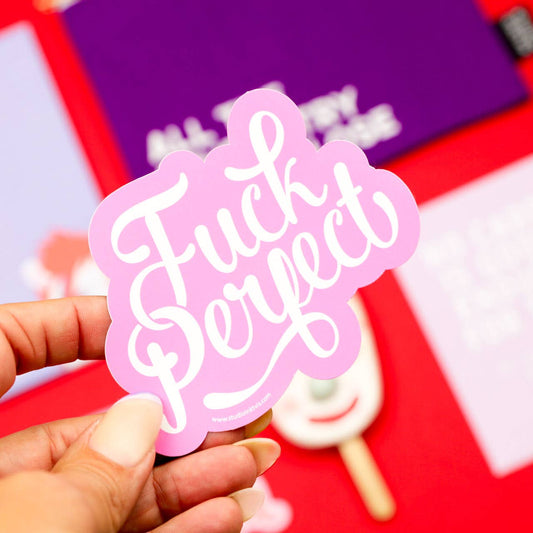 Fuck Perfekter Sticker