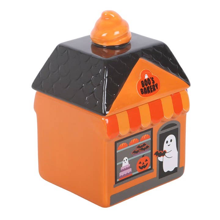 Boo's Bäckerei Halloween-Becher mit Deckel