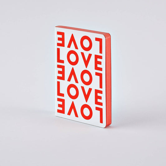 Love - Notizbuch Graphic S | A6 |  2,5 mm Punktraster