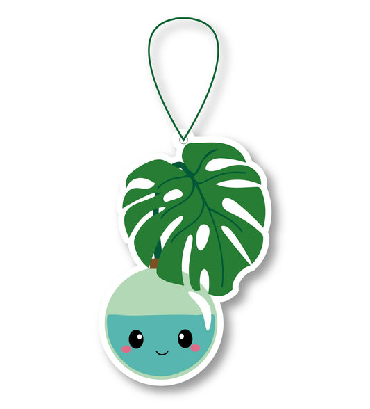 Monstera Lufterfrischer - Vanilleduft