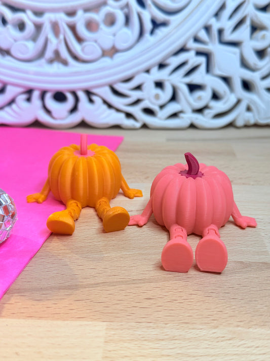 Mini Kürbis-Kantenhocker – Herbstdeko mit Charme