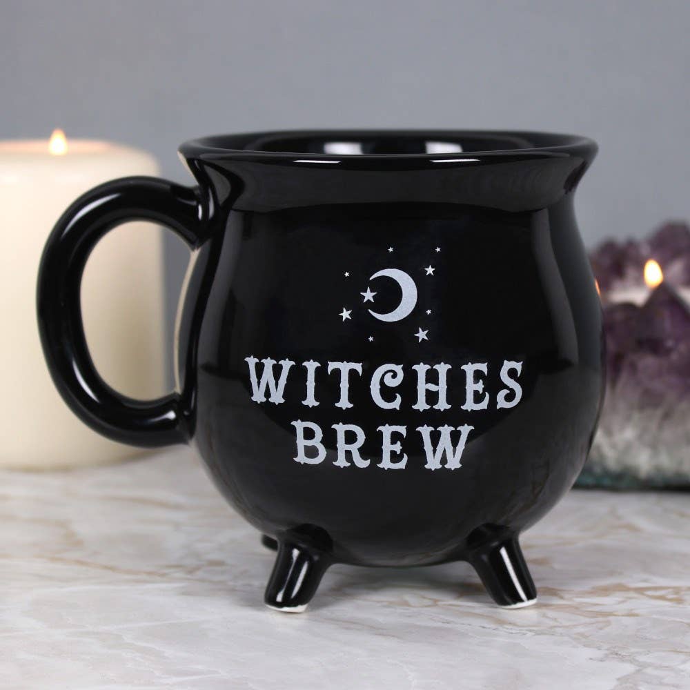 Witches Brew Tasse im gotischen Halloween-Kessel