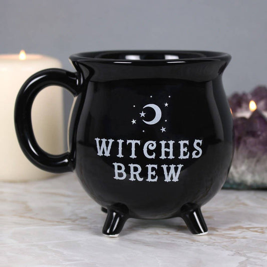 Witches Brew Tasse im gotischen Halloween-Kessel