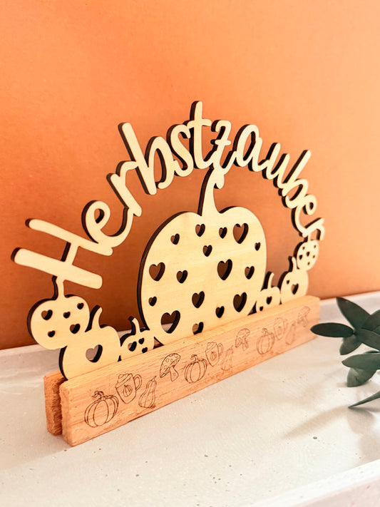 Herbstzauber Holzschild