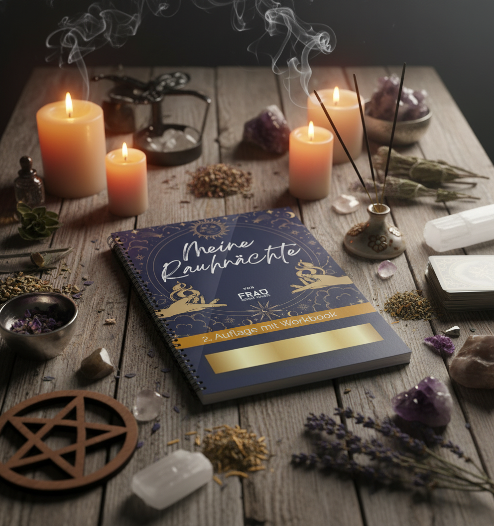 Das große Rauhnächte-Buch mit Workbook – Dein Begleiter durch die mystischste Zeit des Jahres ✨