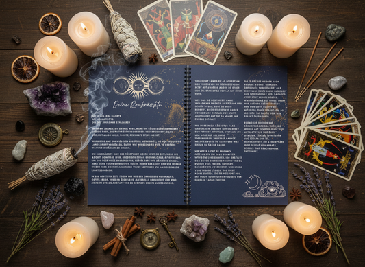 Das große Rauhnächte-Buch mit Workbook – Dein Begleiter durch die mystischste Zeit des Jahres ✨
