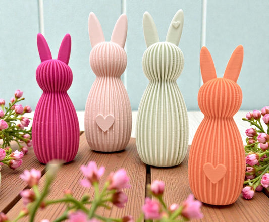 Hasen mit Herz - Wunschfarbe