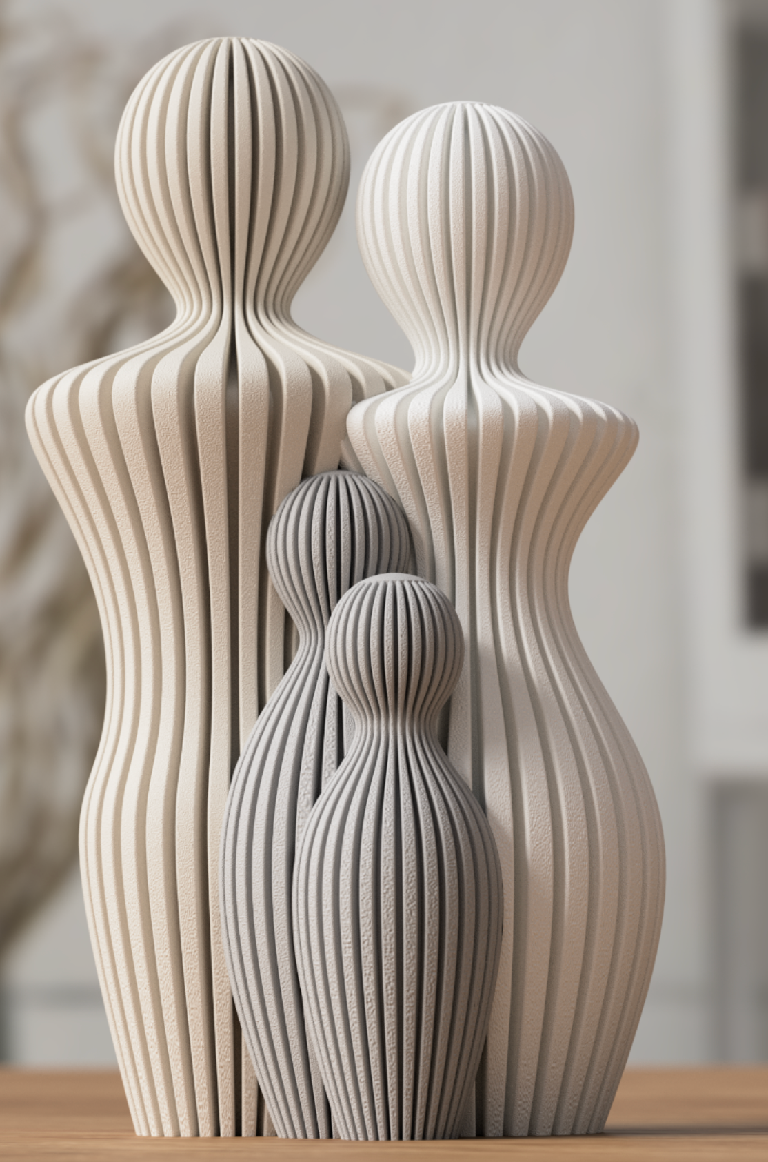 Familie – als stilvolle 3D-Figur für dein Zuhause