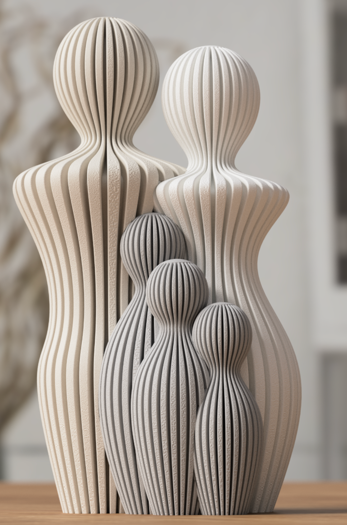 Familie – als stilvolle 3D-Figur für dein Zuhause