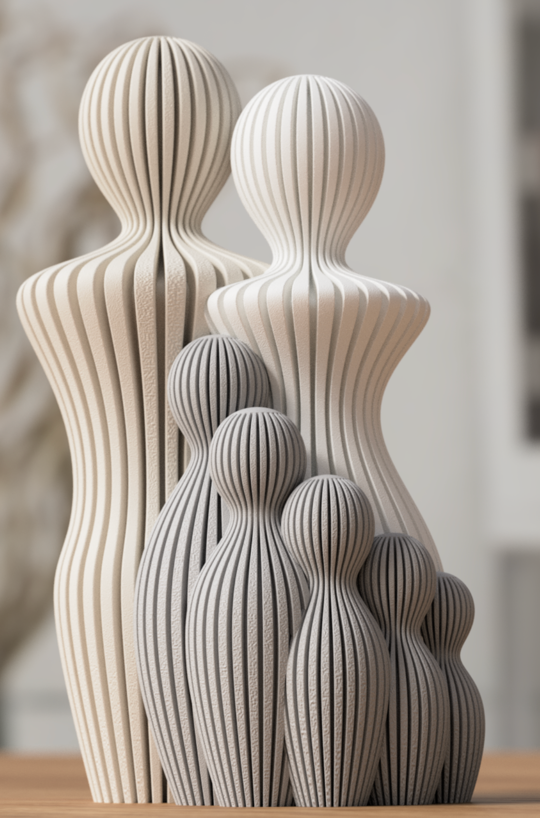 Familie – als stilvolle 3D-Figur für dein Zuhause