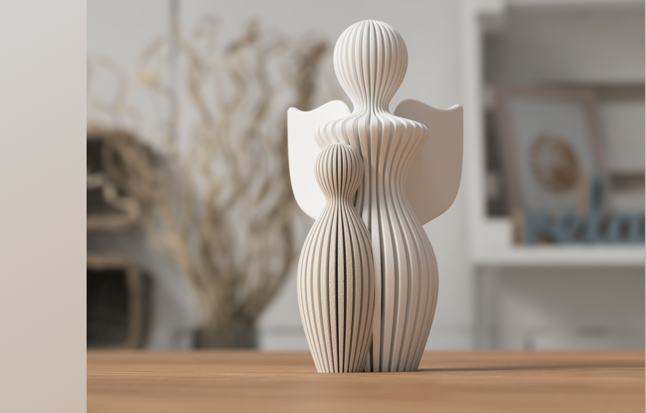 Familie – als stilvolle 3D-Figur für dein Zuhause