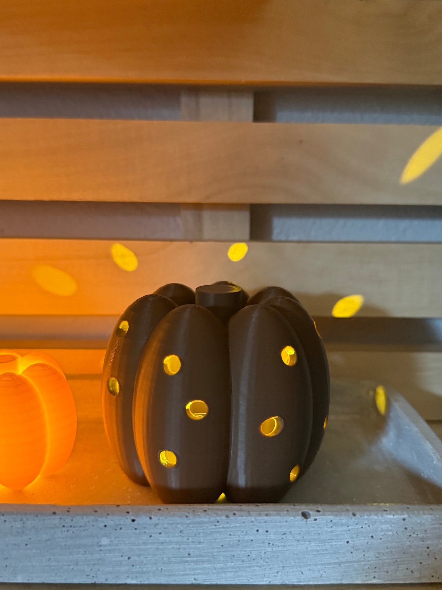 Mini-Leuchtkürbisse „Glowgourds“