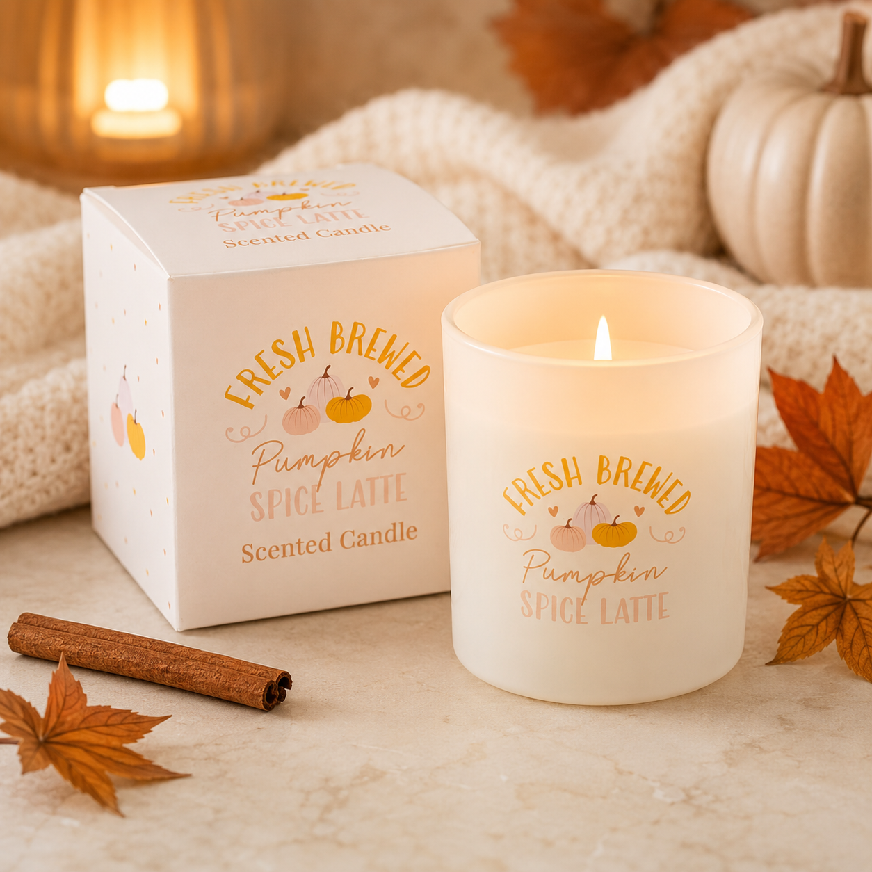 Pumpkin Spice Latte Duftkerze