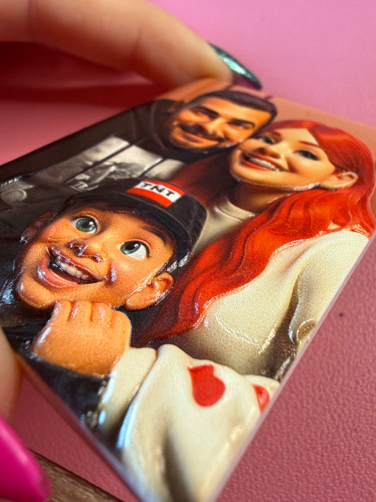 Personalisierter Kühlschrankmagnet mit UV-Druck