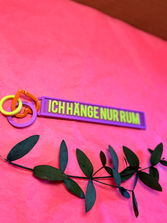 Taschenanhänger – das erste Design aus der Chaos-Kollektion