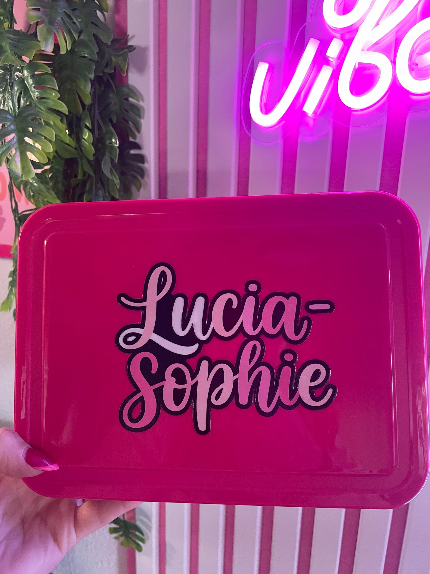 Personalisierte Brotdose mit Fächern | 1330 ml Bento Lunchbox mit UV-Druck | verschiedene Farben