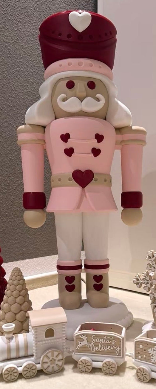 Nussknacker Rosa Matt