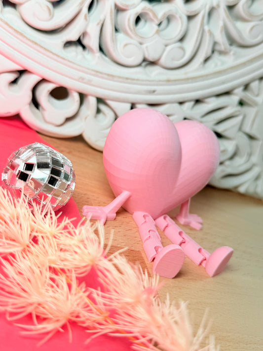 Bewegliches Herz – 3D-Liebe mit Stil